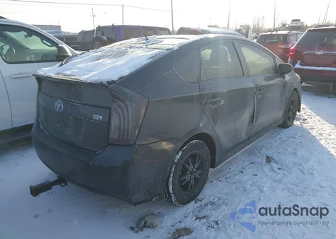 2013 Toyota Prius Two из США, поврежденный, VIN JTDKN3DU8D0353049